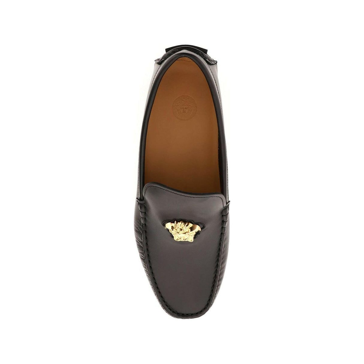 La Medusa Leather Loafers.