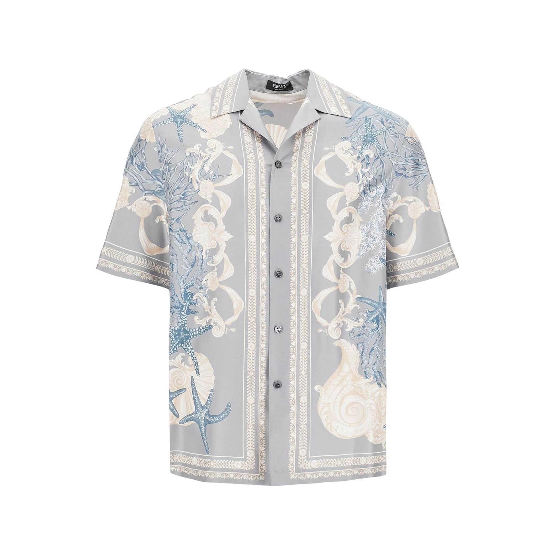 Baroque Printed Silk Bowling Shirt Set For The