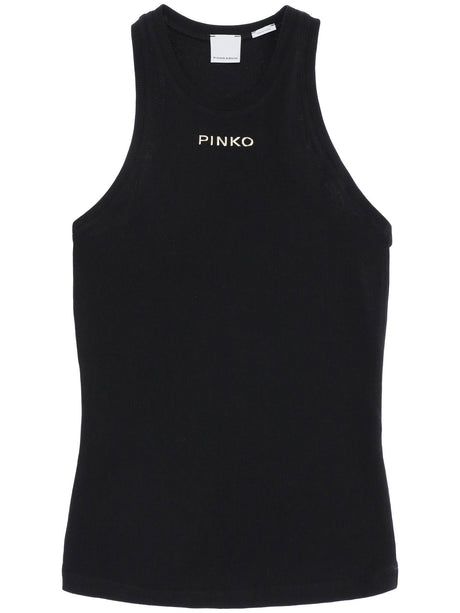 Sleeveless Top With-PINKO-JOHN JULIA