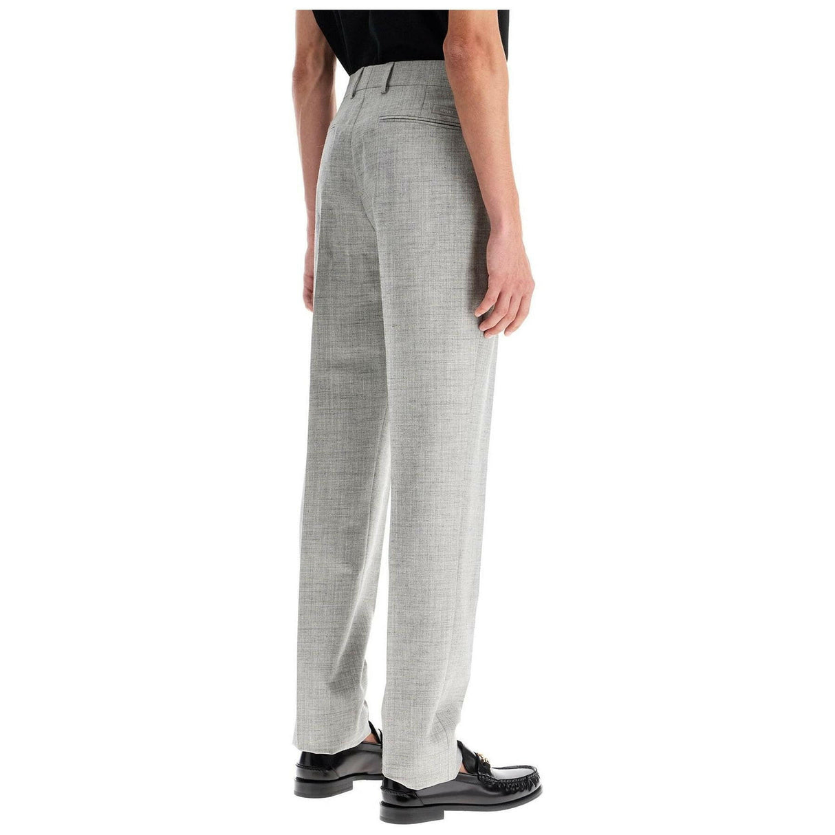 Wool-Blend Formal Pants.