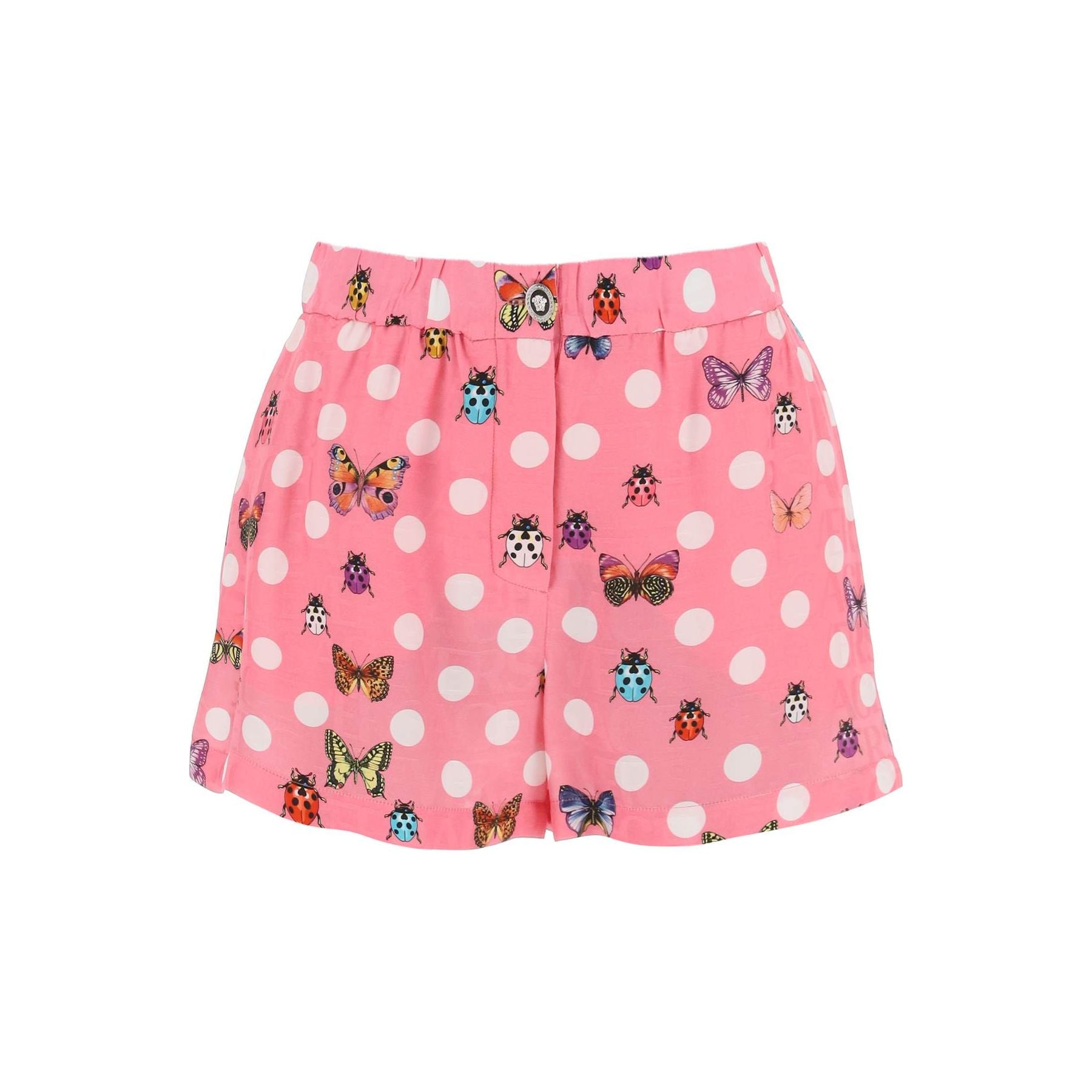 x Dua Lipa Butterflies and Ladybugs Polka Dot Shorts