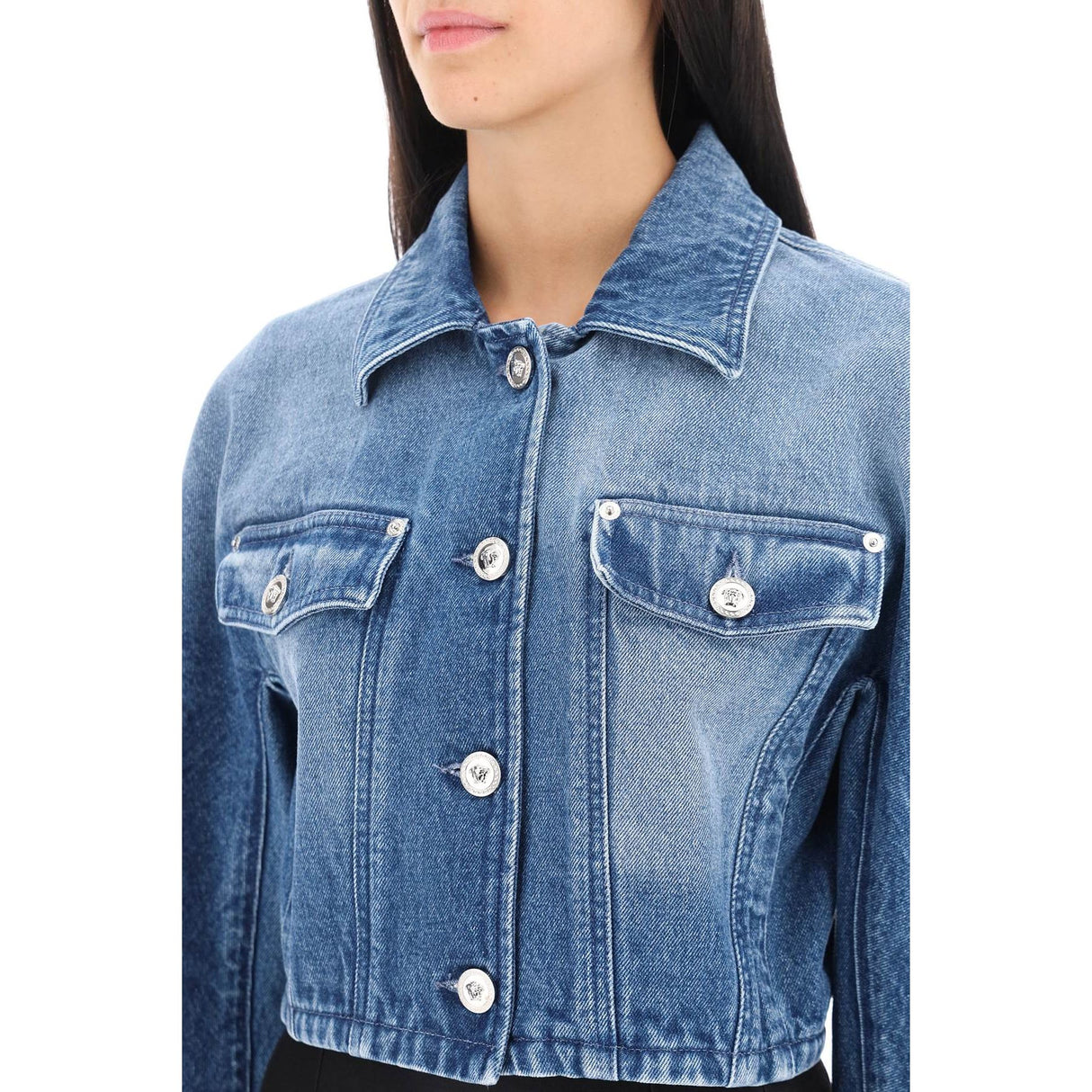 Cropped Denim Jacket