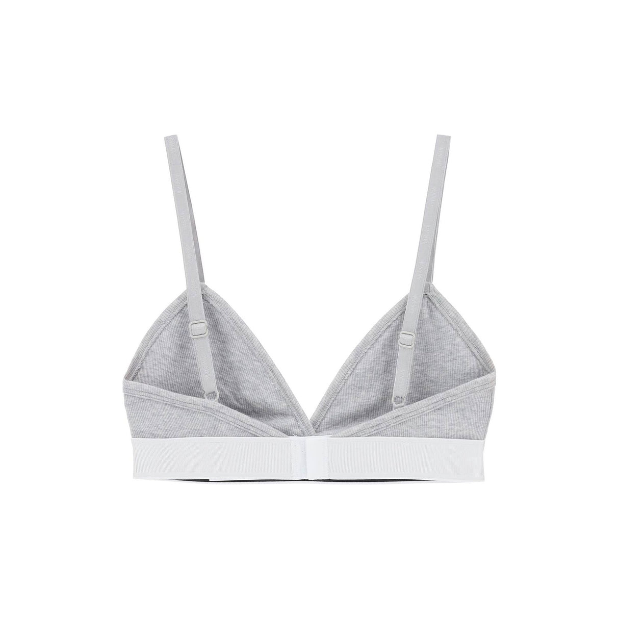 '90s Logo Ribbed Triangle Bralette