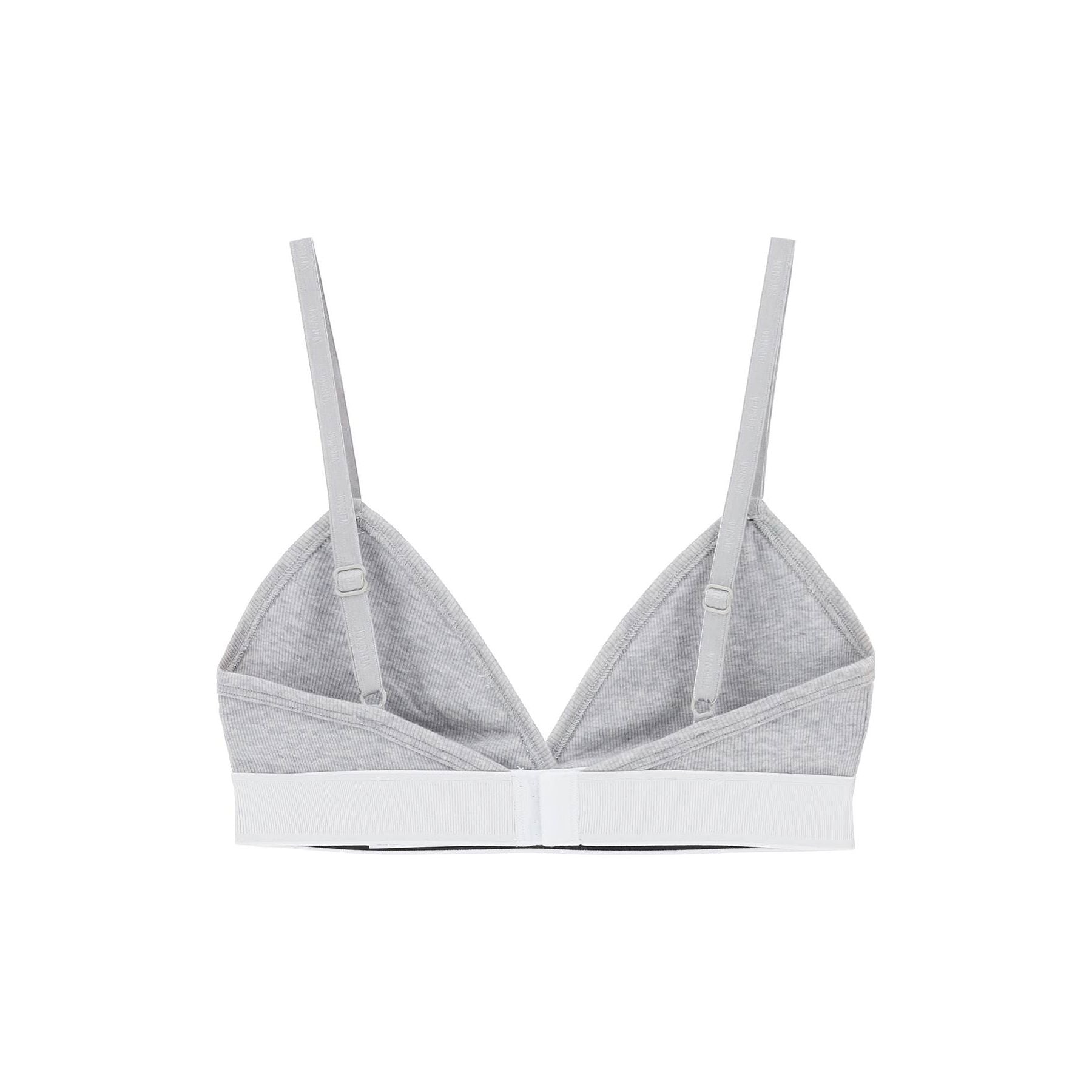 '90s Logo Ribbed Triangle Bralette