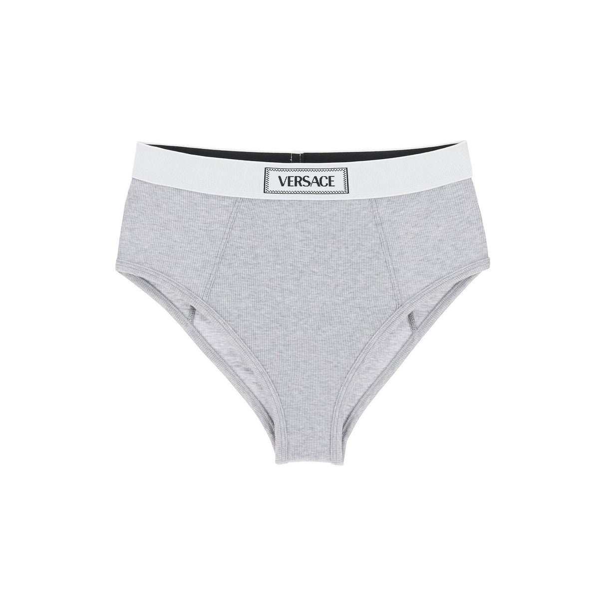 '90s Logo Ribbed High-Waisted Briefs