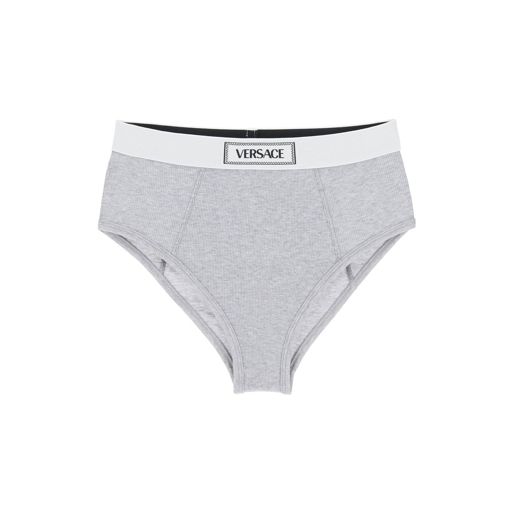 '90s Logo Ribbed High-Waisted Briefs