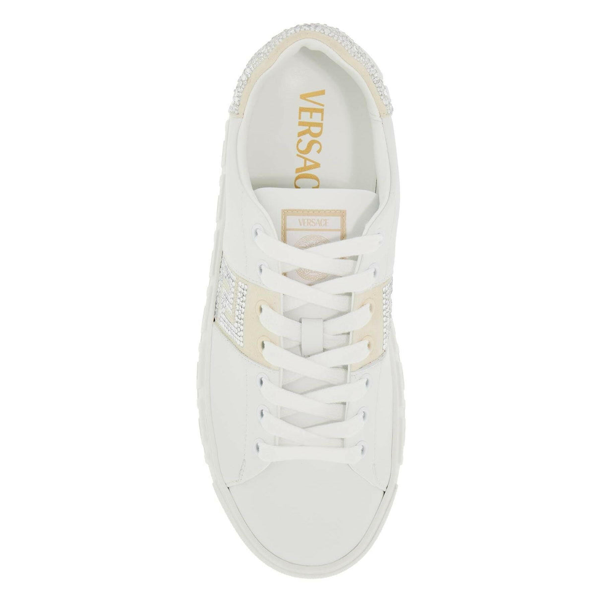 Crystal Greca Sneakers.