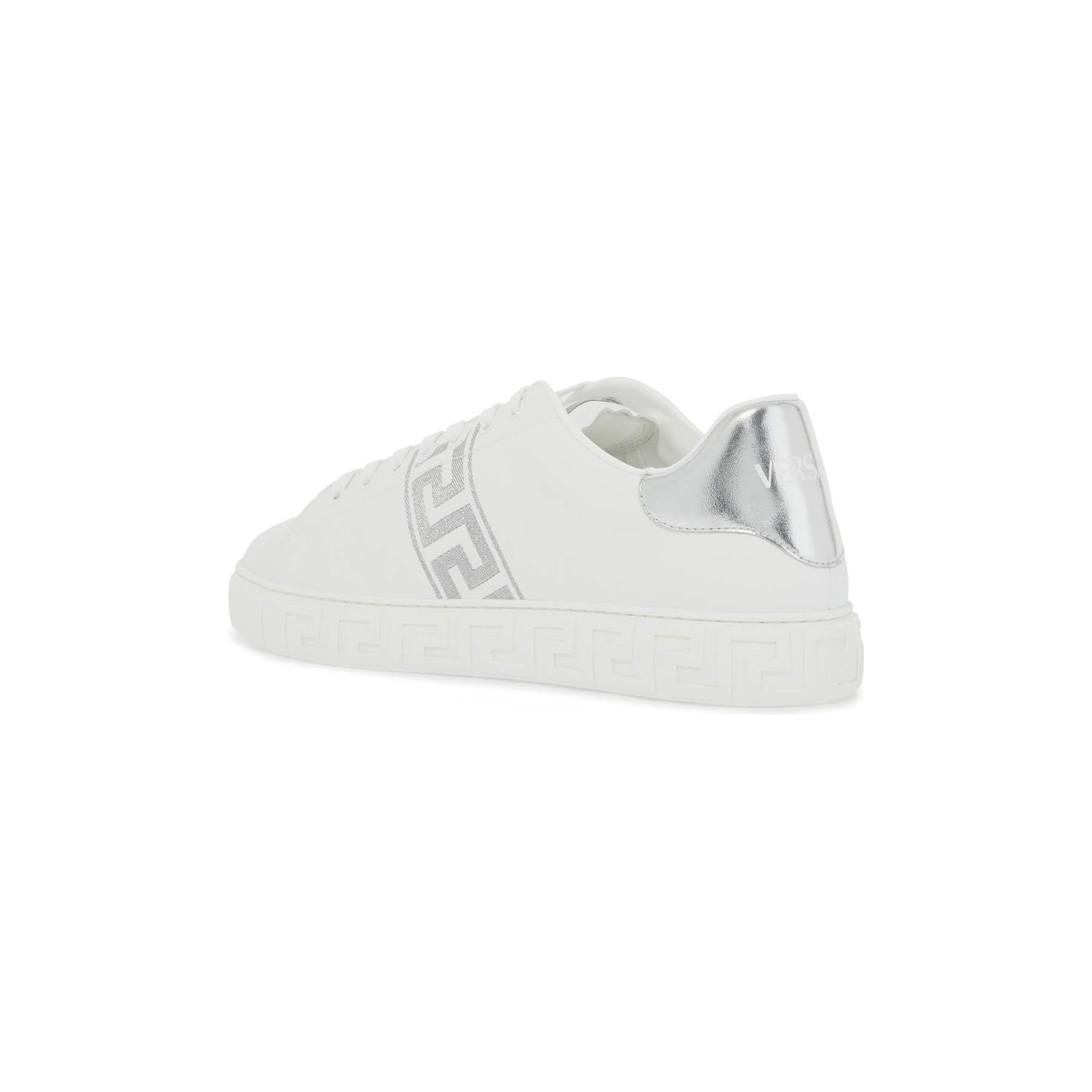 Embroidered Greca Sneakers