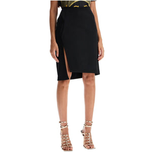 Asymmetric Midi Skirt