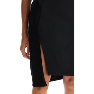 Asymmetric Midi Skirt