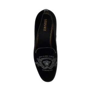 Medusa Milano Velvet Slippers.