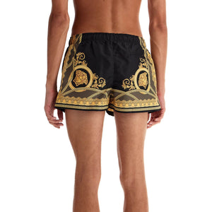 La Coupe des Dieux Print Swim Trunks