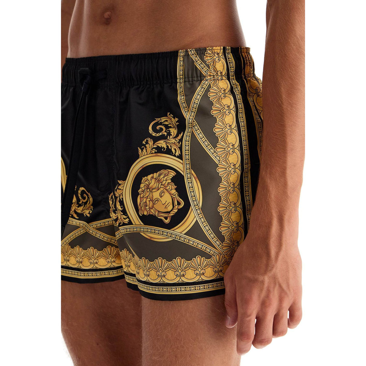 La Coupe des Dieux Print Swim Trunks