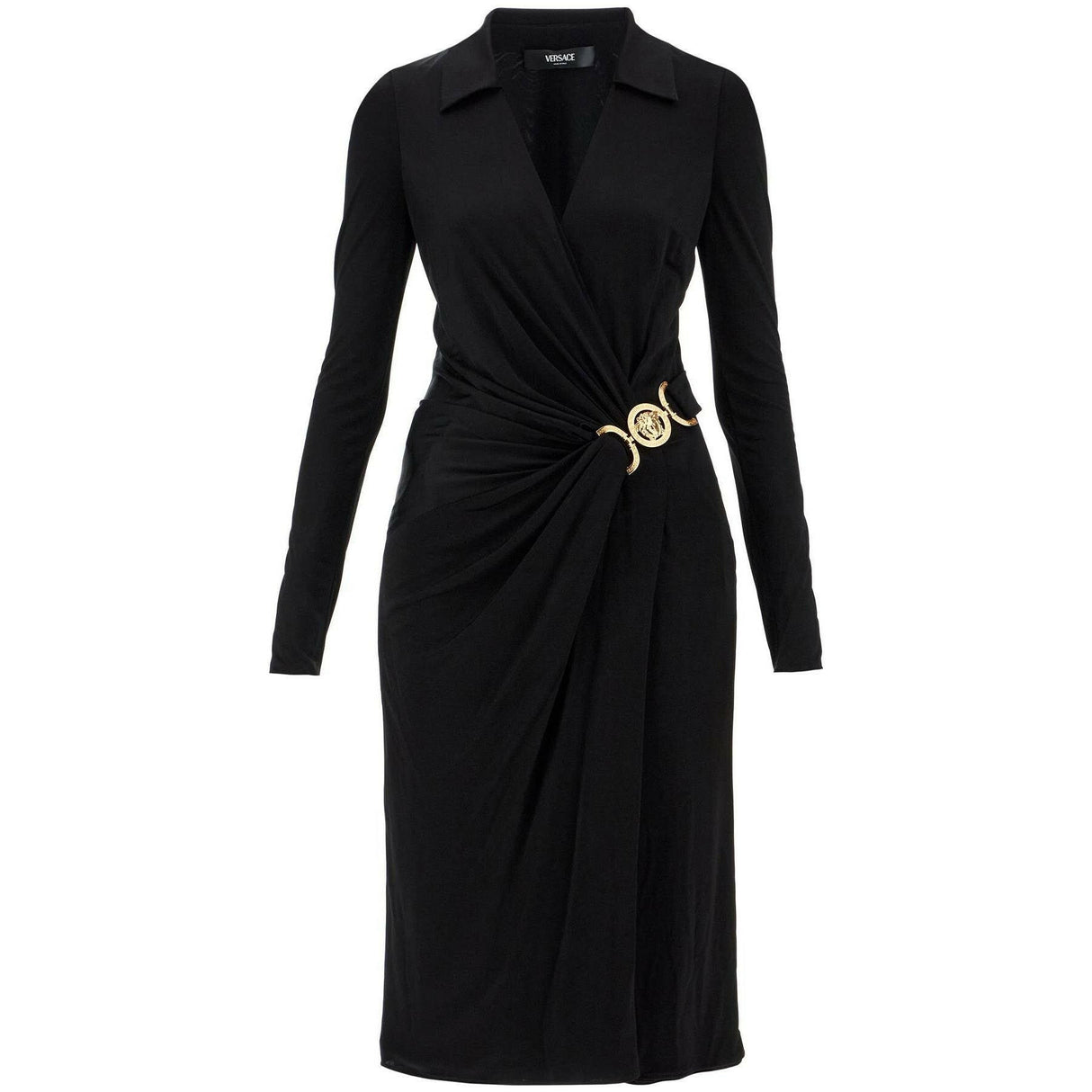 Medusa '95 Long-Sleeve Wrap Dress.