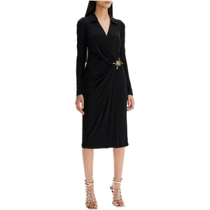 Medusa '95 Long-Sleeve Wrap Dress.