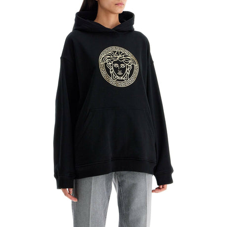 Medusa Cotton Hoodie.