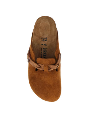 Boston Braided Suede Clogs-BIRKENSTOCK-JOHN JULIA