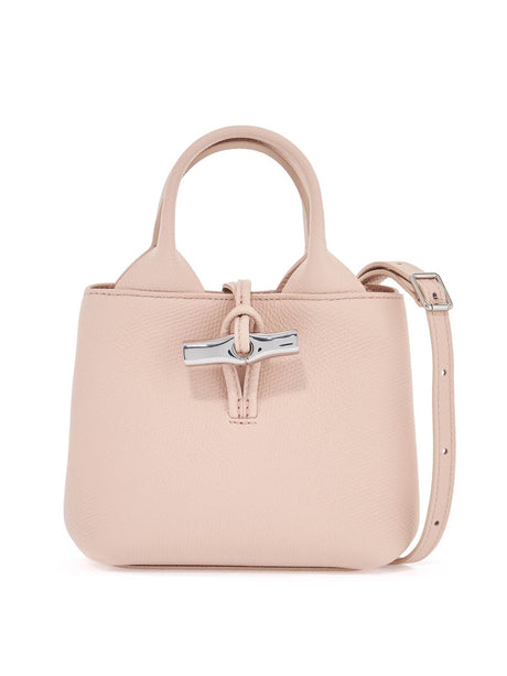 Le Roseau Leather Handled Bag-Longchamp-JOHN JULIA