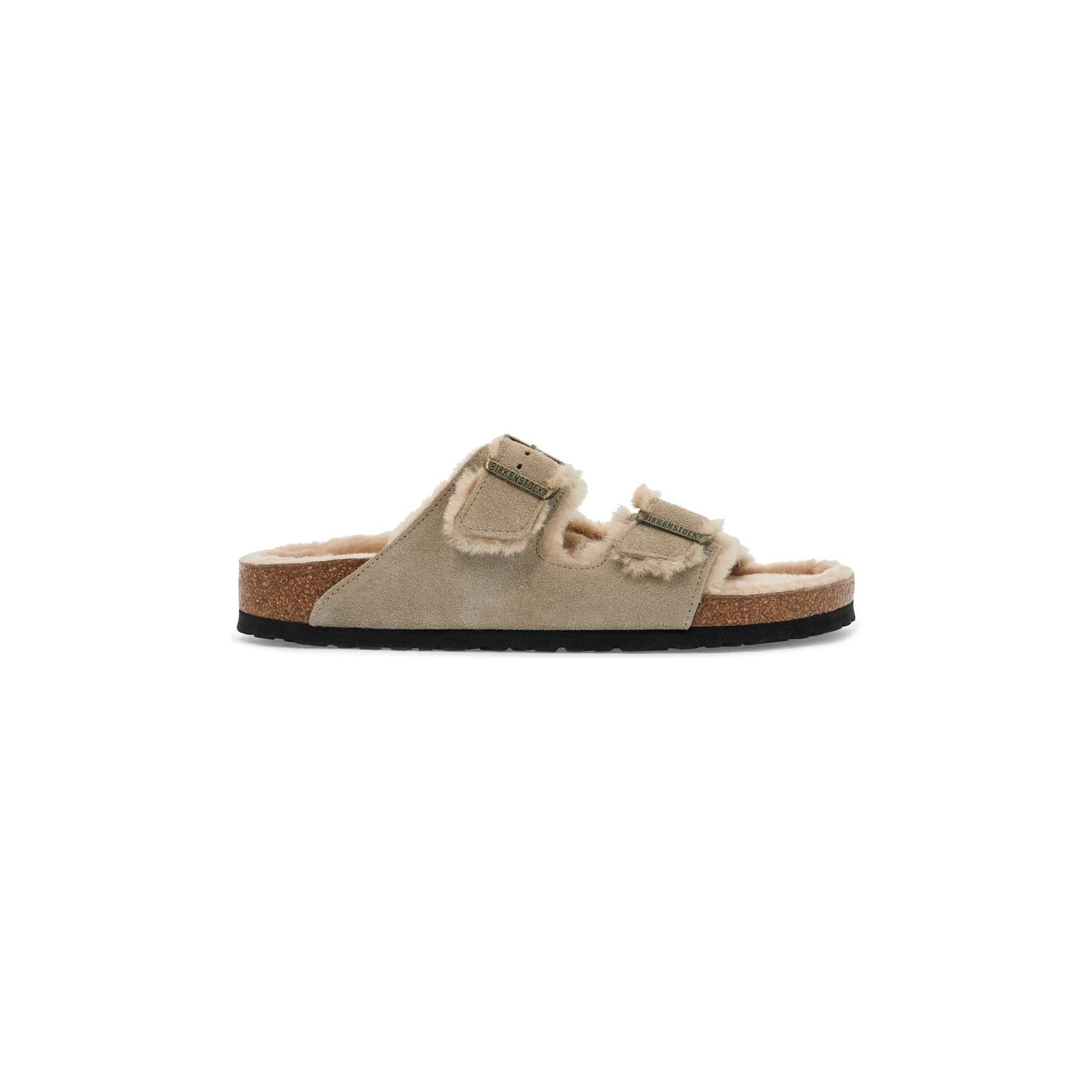 Narrow Fit Arizona Shearling Slides