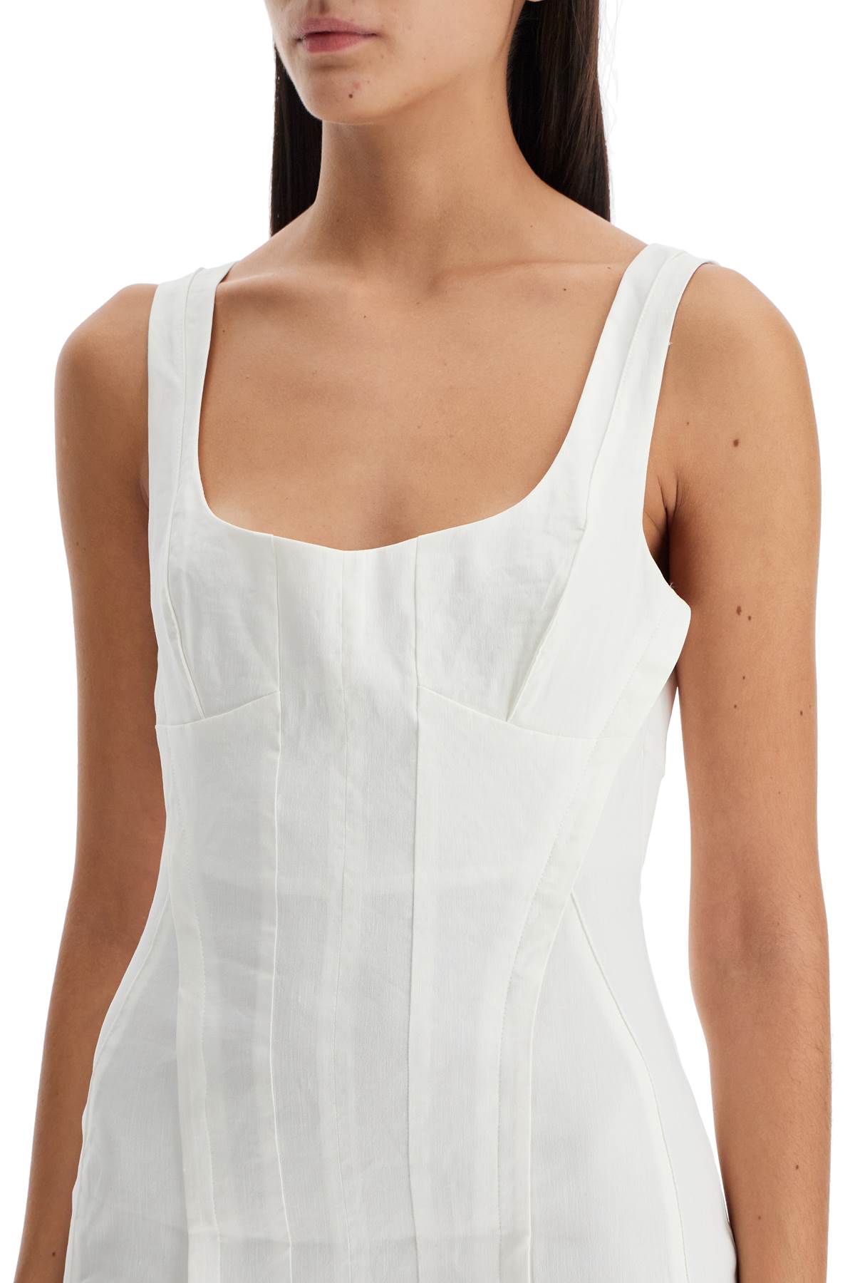 Sleeveless Linen Al