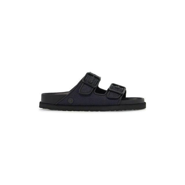 BIRKENSTOCK 1774-Arizona Raffia Slide -JOHN JULIA.