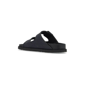 BIRKENSTOCK 1774-Arizona Raffia Slide -JOHN JULIA.