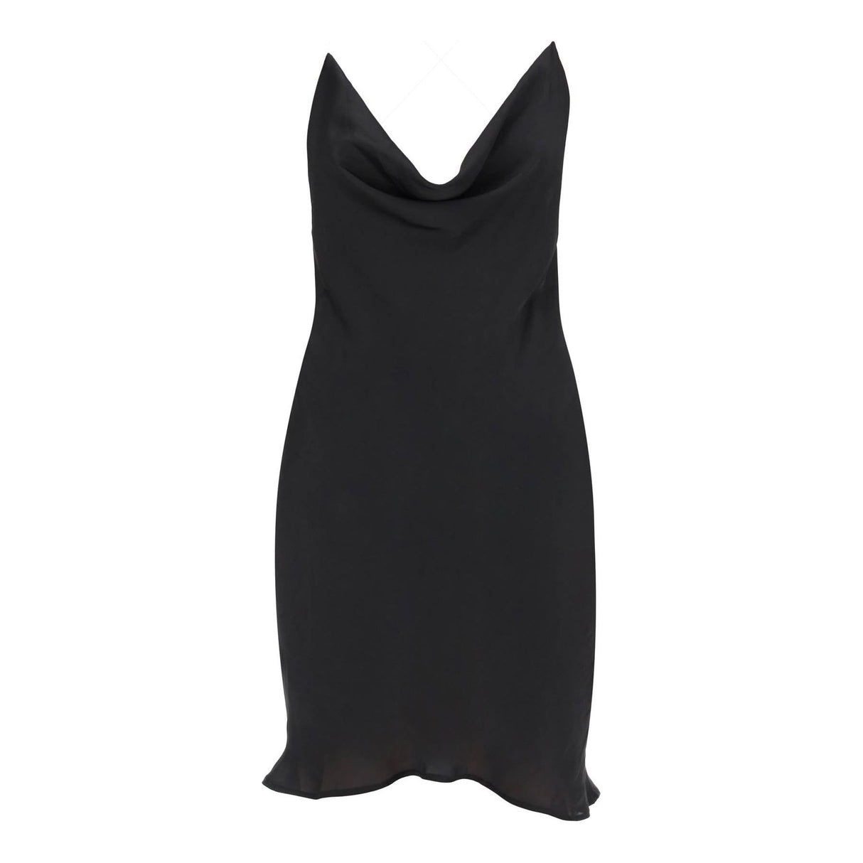 Recycled Polyester Satin Slip Dress