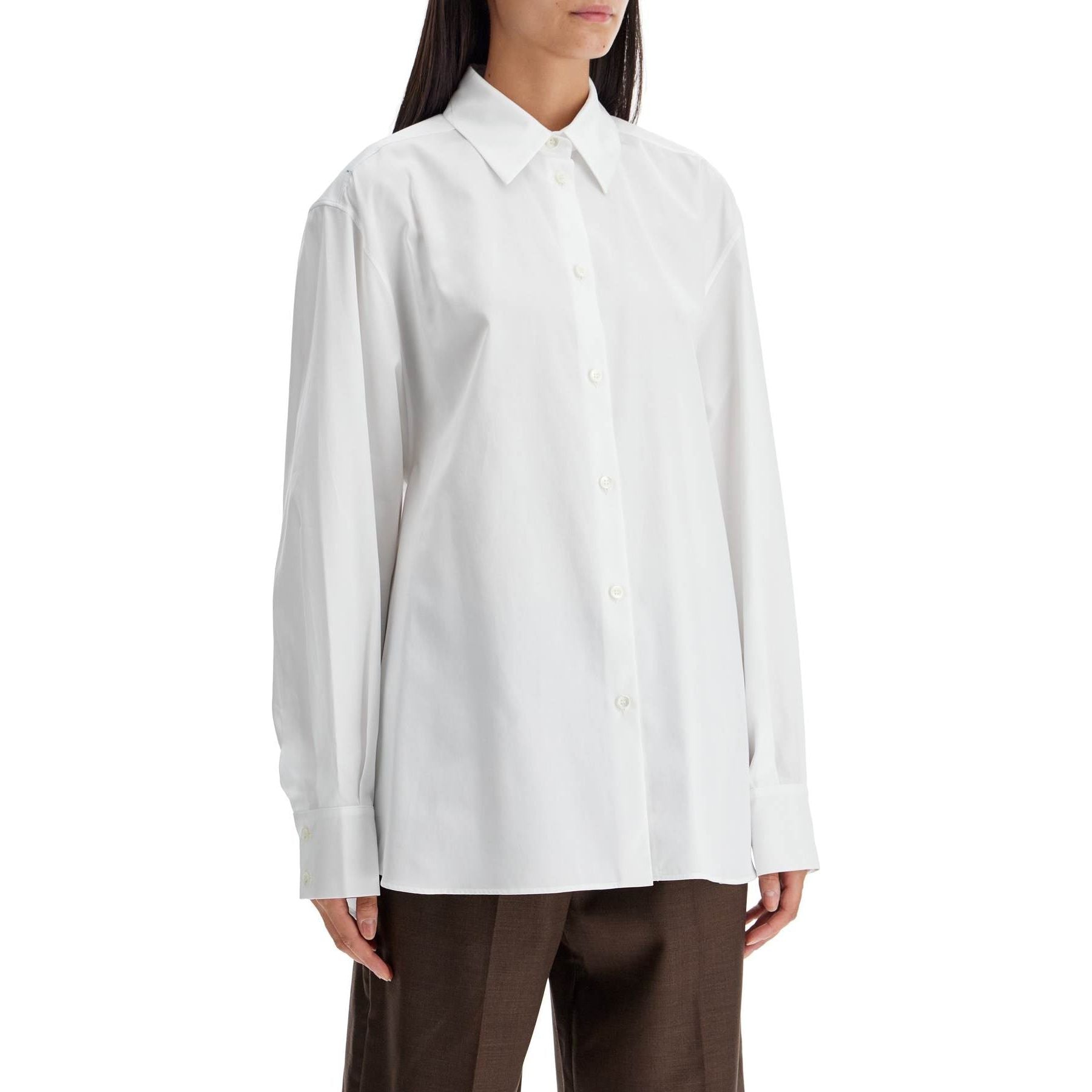 Oversized Boxy Cotton Shirt