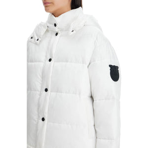 PINKO-"Down Jacket With Logo Patch -JOHN JULIA.