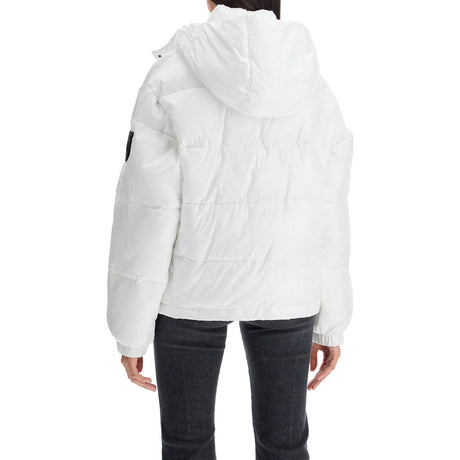 PINKO-"Down Jacket With Logo Patch -JOHN JULIA.