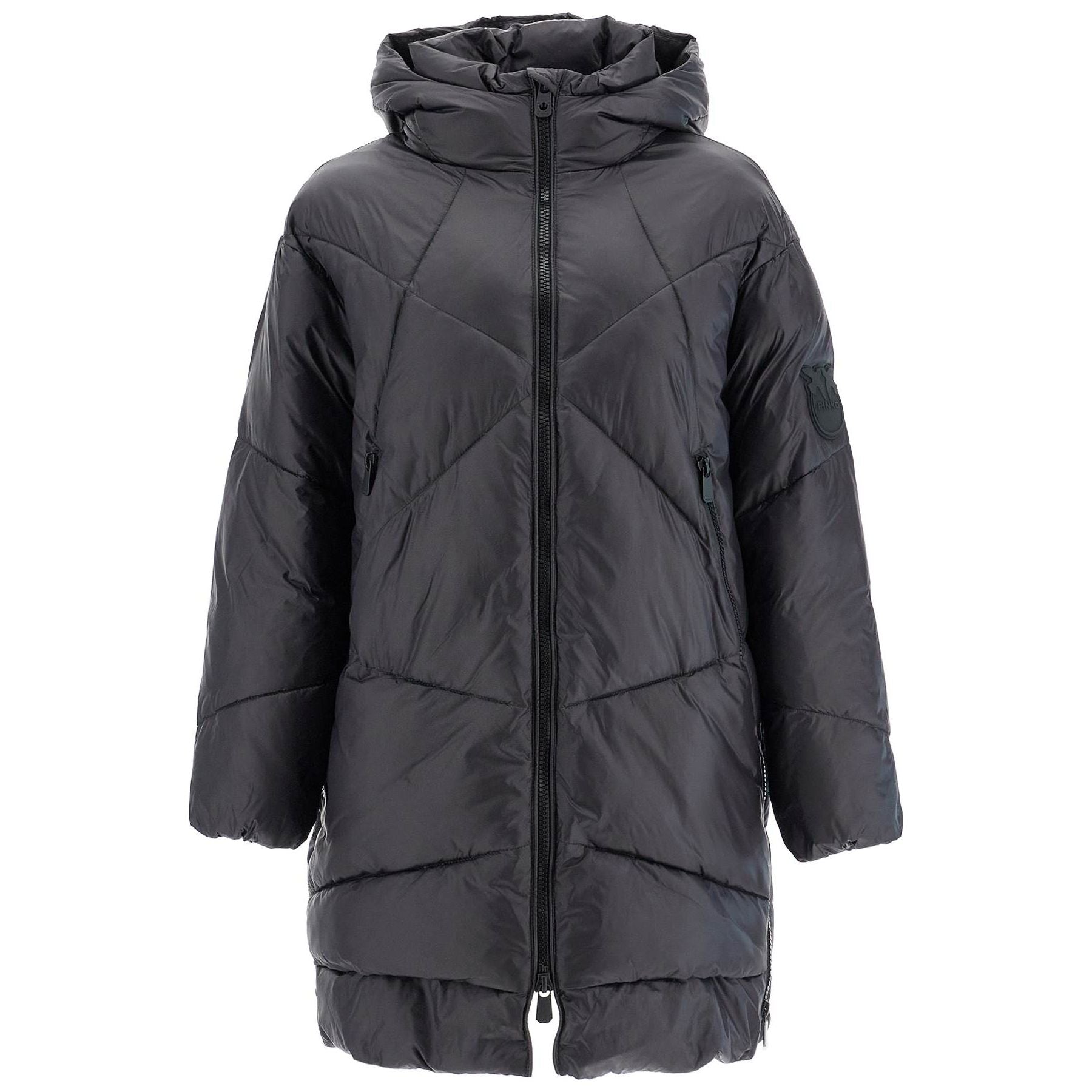 Mid-length Down Jacket With Hood