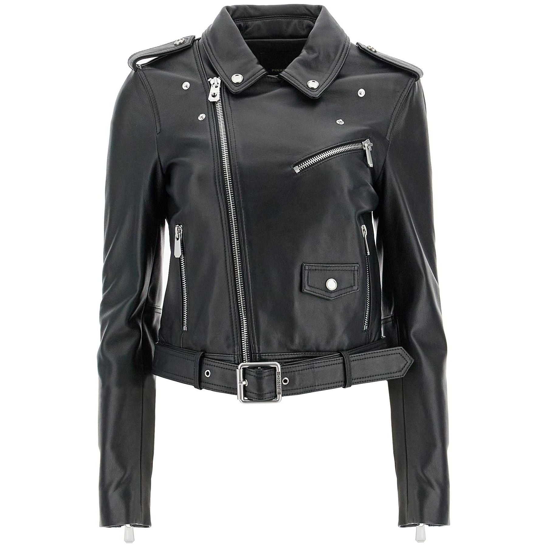 Nappa Leather Biker Jacket