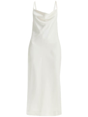 Satin Slip Midi Dress-Rotate-JOHN JULIA