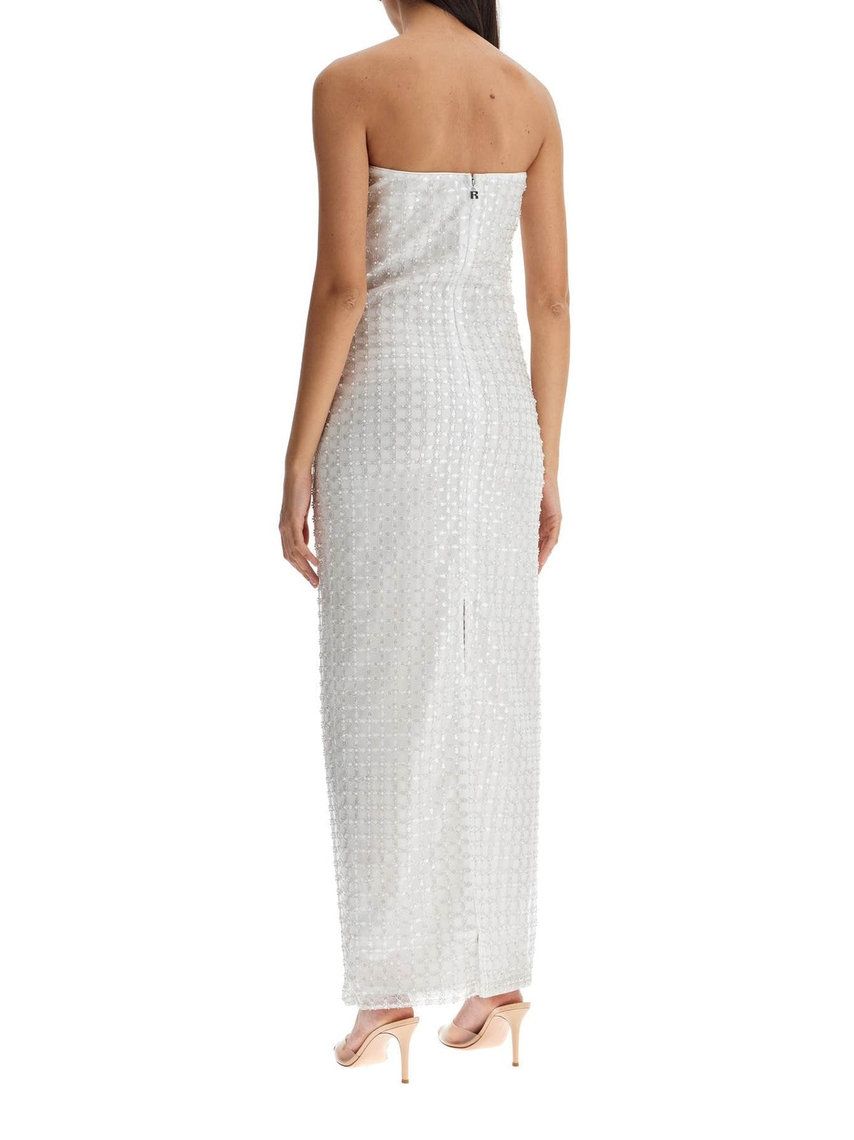 Embroidered Tulle Maxi Dress-Rotate-JOHN JULIA