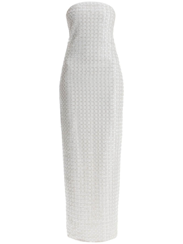 Embroidered Tulle Maxi Dress-Rotate-JOHN JULIA