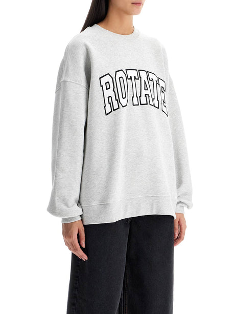 Oversized Graphic Sweatshirt-Rotate-JOHN JULIA