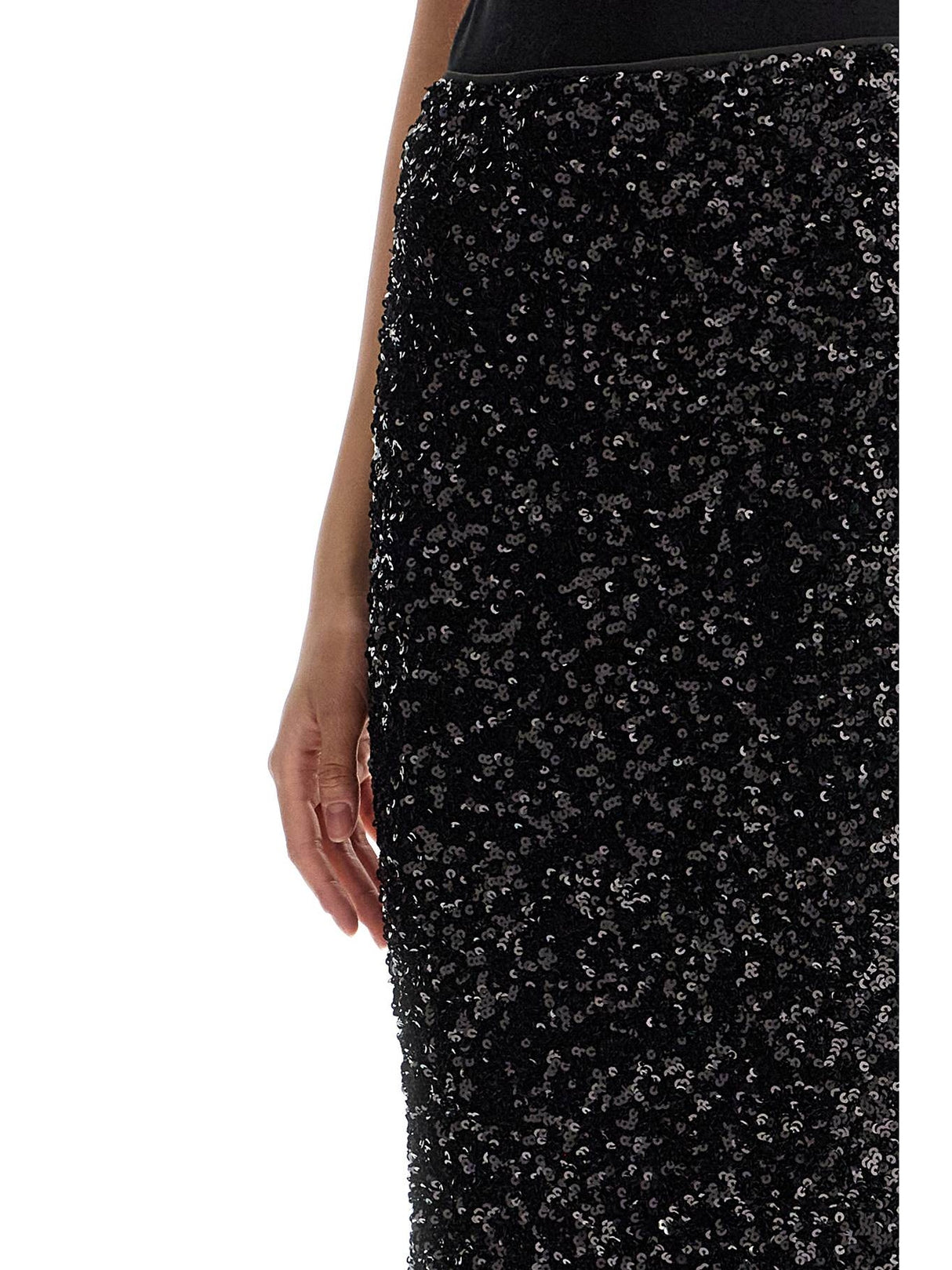 Midi Sequin Skirt-Rotate-JOHN JULIA