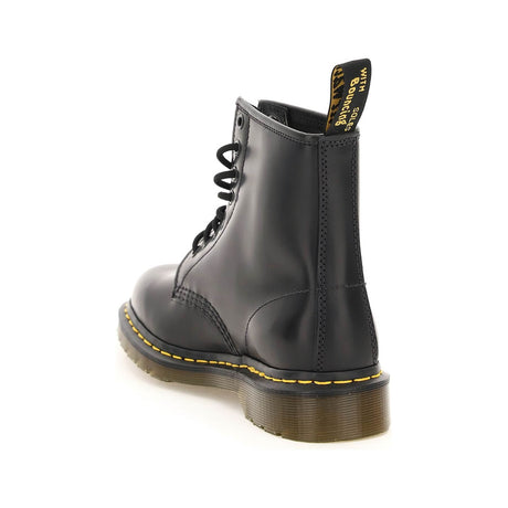 DR.MARTENS-1460 Smooth Lace Up Combat Boots -JOHN JULIA.