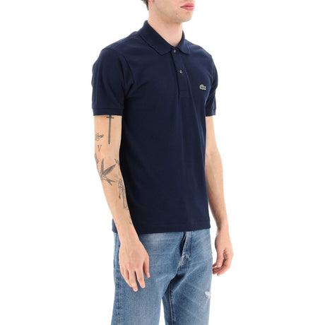 LACOSTE-Cotton Piquet Polo -JOHN JULIA.