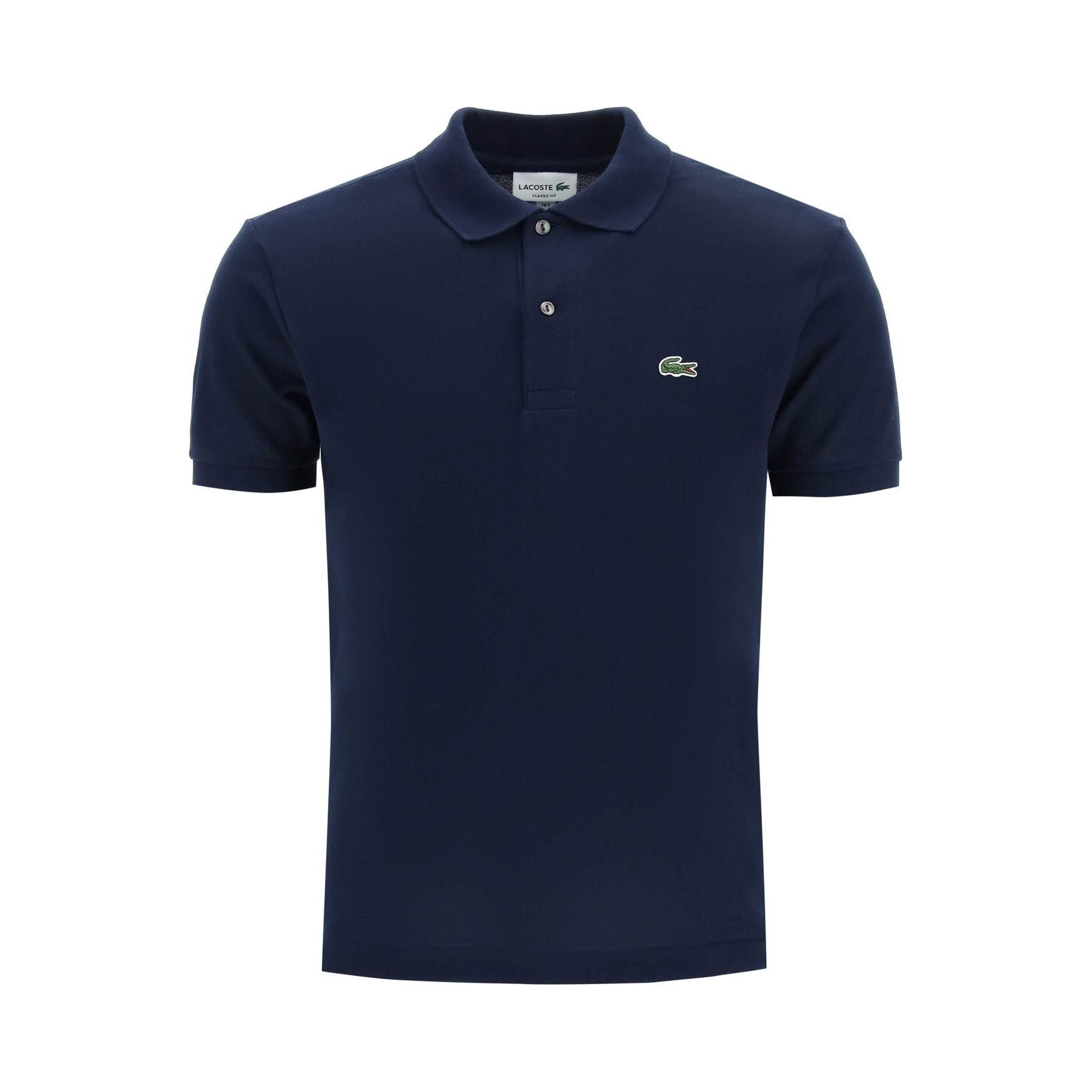 LACOSTE-Cotton Piquet Polo -JOHN JULIA.