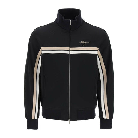 Two-Tone Track Jacket.