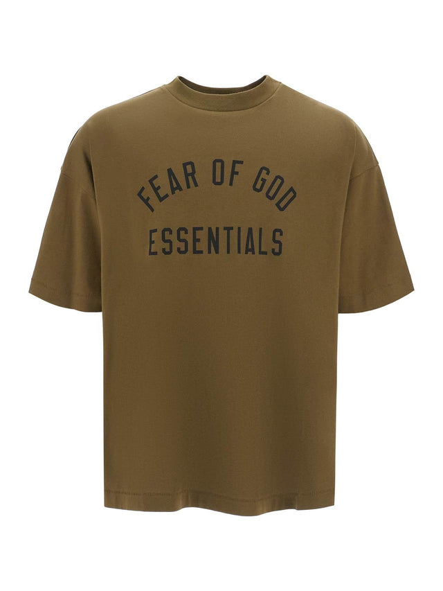 Crewneck Jersey Tee-Fear of God Essentials-JOHN JULIA