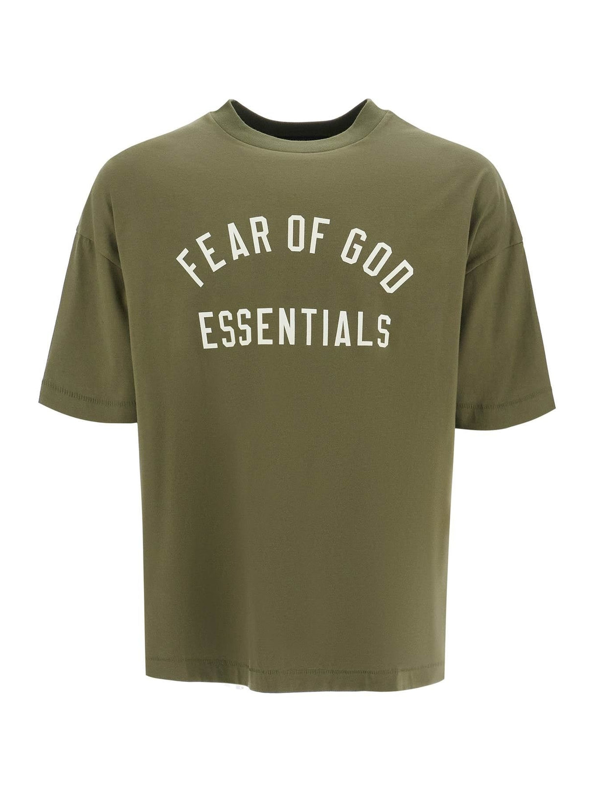 Crewneck Jersey Tee-Fear of God Essentials-JOHN JULIA