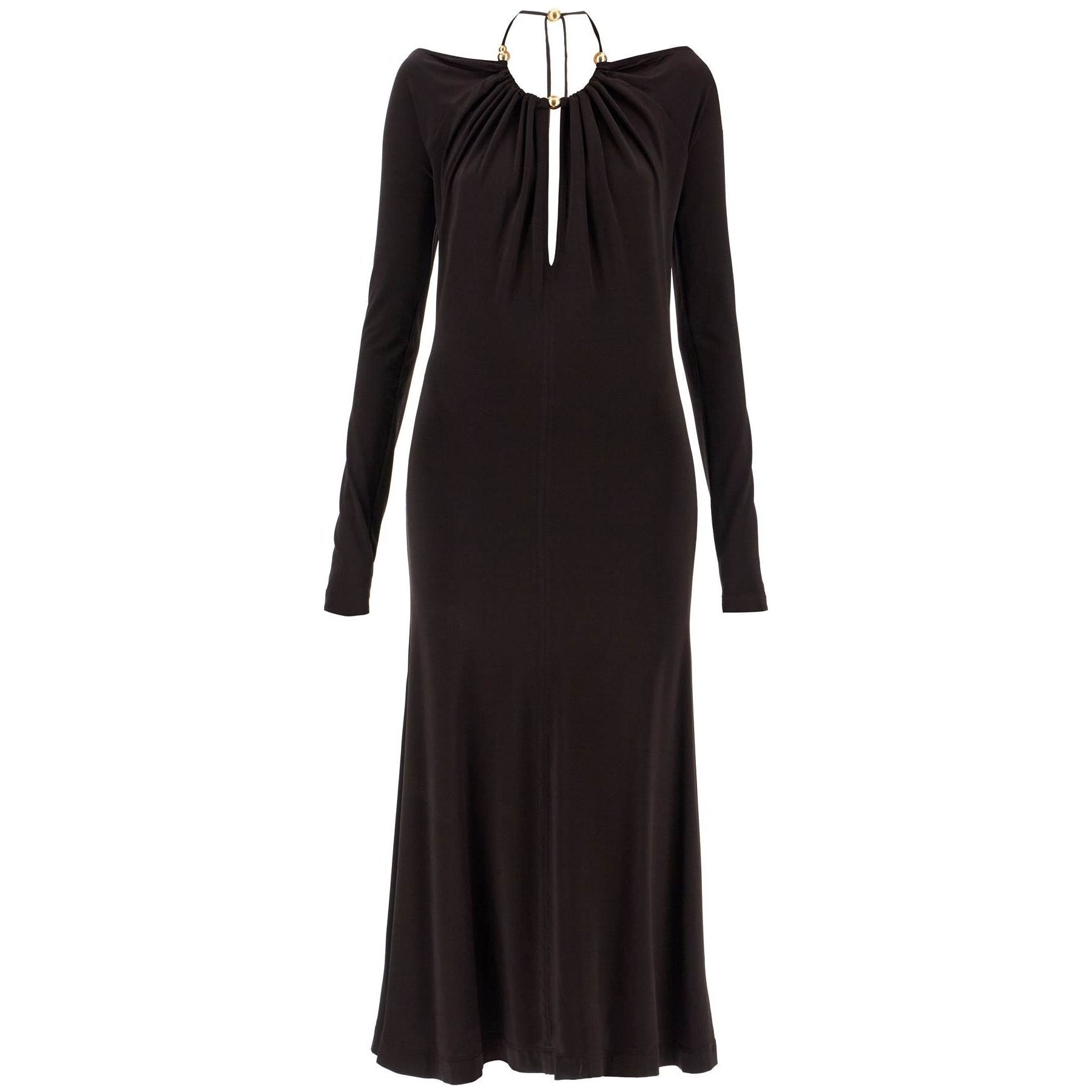 FERRAGAMO-"Jersey Dress With Pearl Embell -JOHN JULIA.