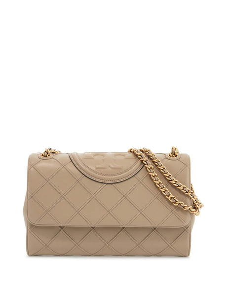 Fleming Quilted Leather Shoulder Bag-Tory Burch-JOHN JULIA