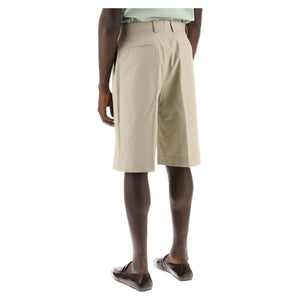 Tailored Canvas Shorts FERRAGAMO JOHN JULIA.