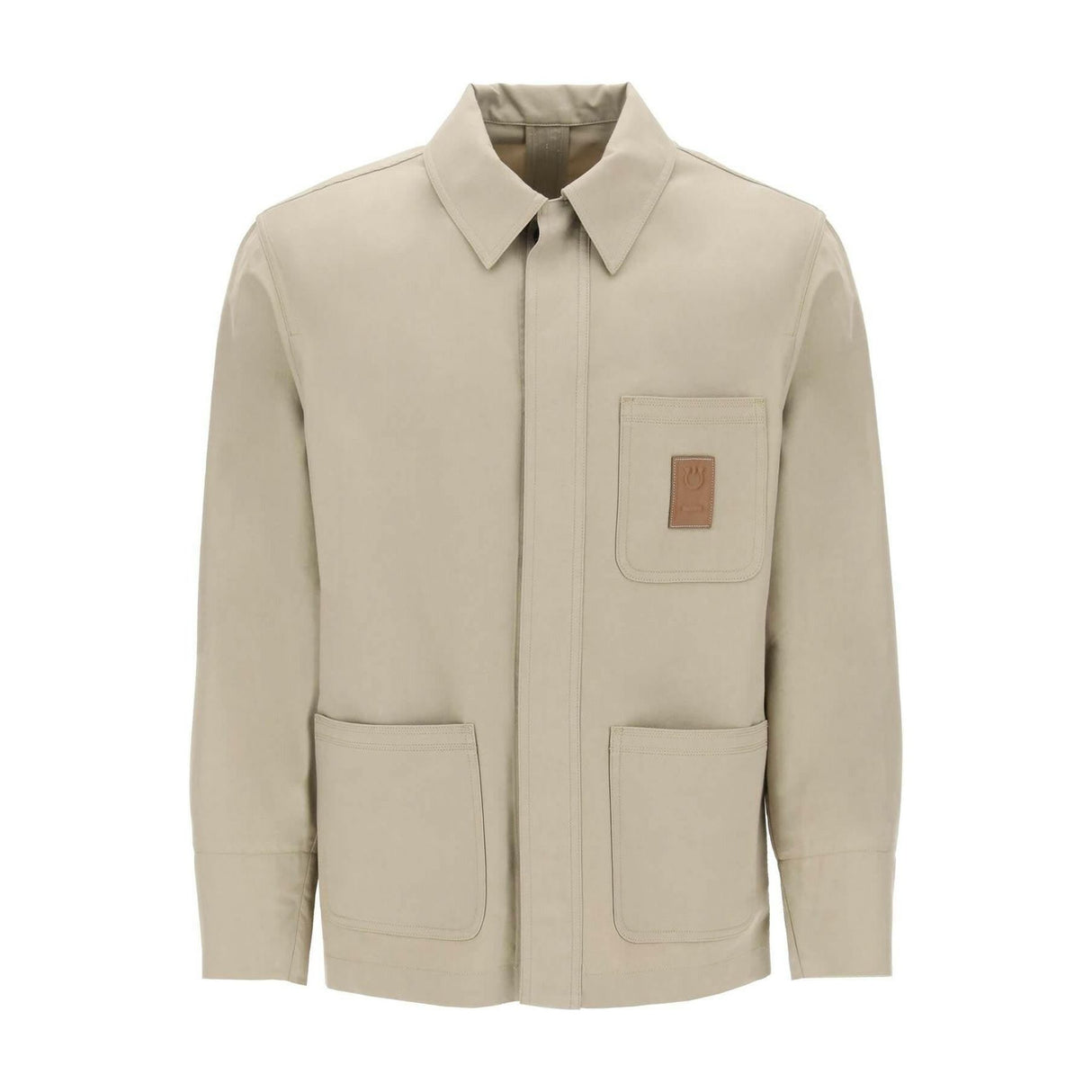 Cotton Overshirt FERRAGAMO JOHN JULIA.