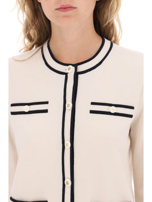 Kendra Merino Wool Cardigan-Tory Burch-JOHN JULIA