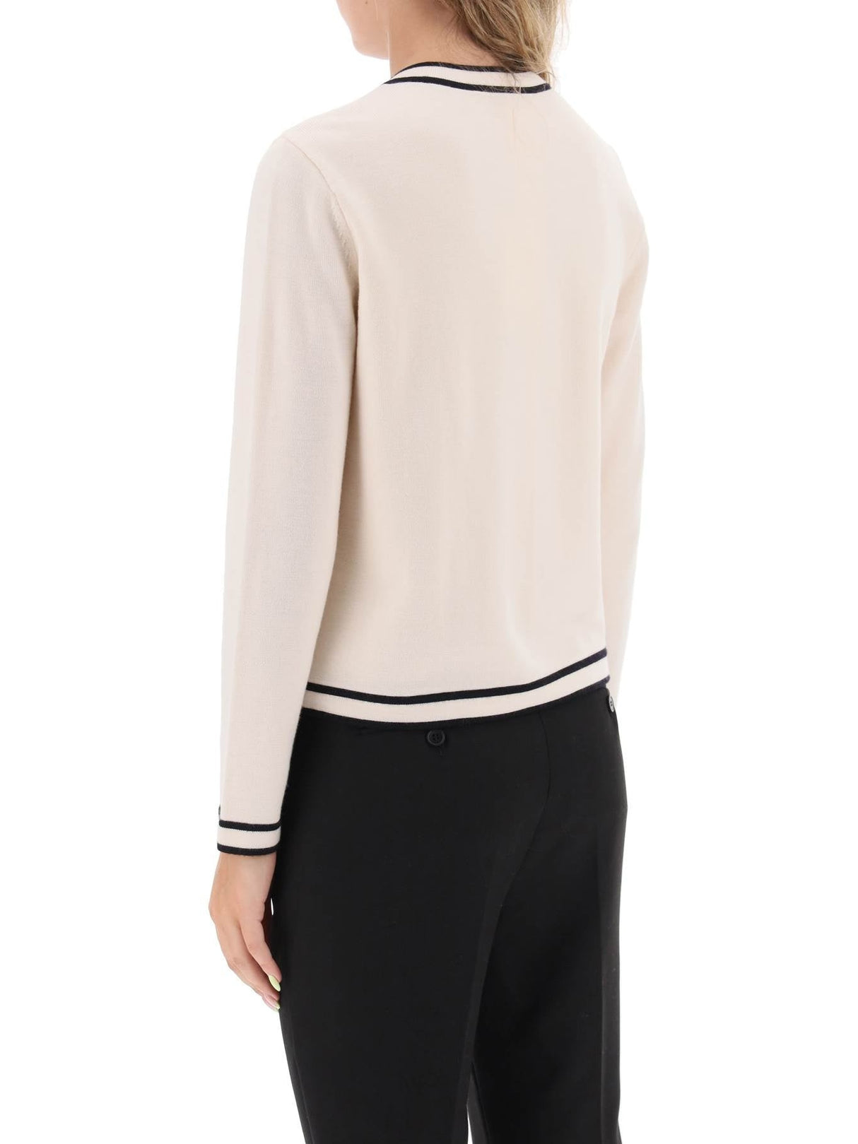 Kendra Merino Wool Cardigan-Tory Burch-JOHN JULIA