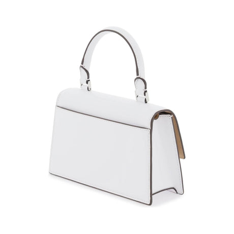 Glossy Leather Bon Bon Mini Top-Handle Bag